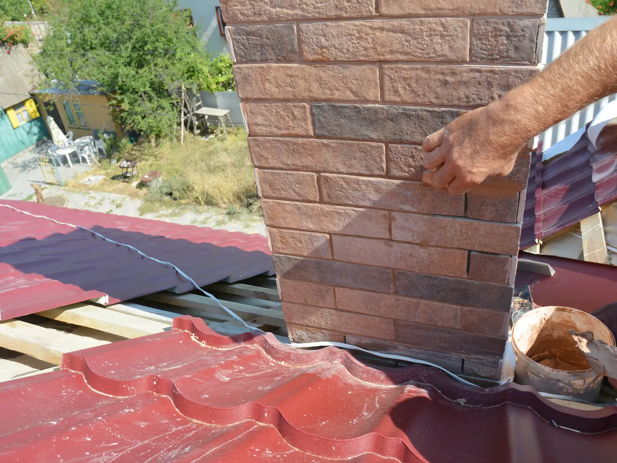 Chimney Repointing & Repairs work by All Fix Roofing, Dublin