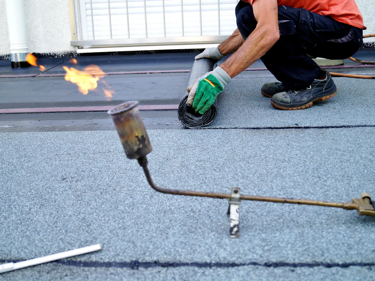 Felt Roofs work by All Fix Roofing, Dublin